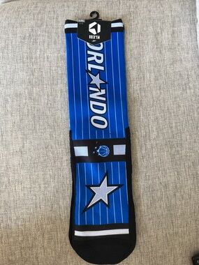 Rock 'Em Orlando Blue Athletic Crew Socks
